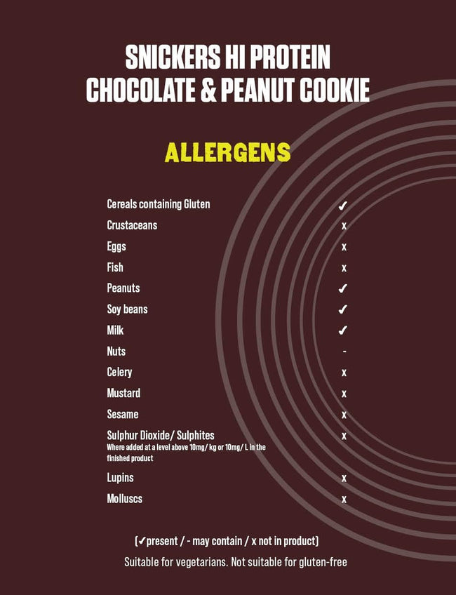 Snickers Hi Protein Cookie 1x60g