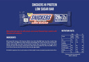 Snickers Hi Protein Low Sugar Bar 1x57g