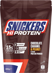 Snickers Hi Protein Powder 480g Chocolate Caramel Peanut