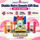 Sugar Free Diabetic Retro Sweets Chocolate Toffee Gift Box – overview infographic