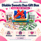 Sugar Free Diabetic Sweets Chocolate Toffee 2x75g Present Gift Box – gifting occasions infographic