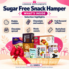 Sugar Free Snacks Gift Hamper – contents infographic