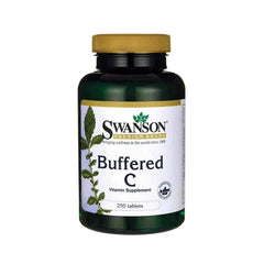 Swanson Buffered C 250 Tablets-Vitamins & Minerals-londonsupps