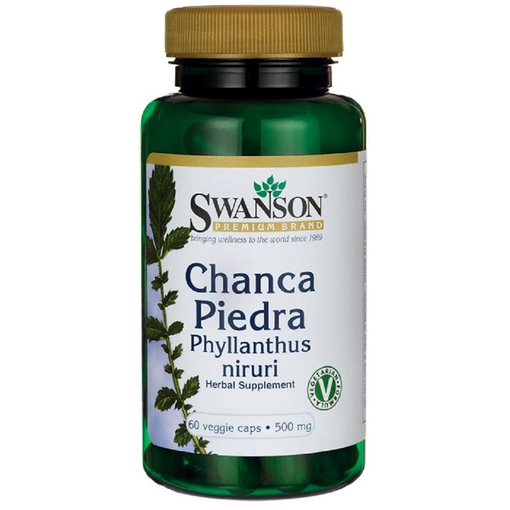 Swanson Chanca Piedra 500MG 60 Veg Capsules