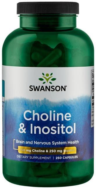 Swanson Choline & Inositol 250 Capsules