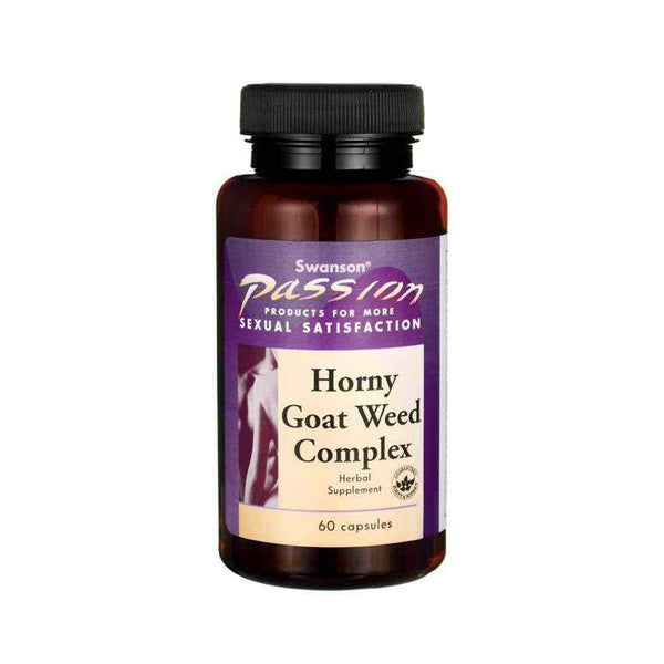 Swanson Horny Goat Weed Complex 60 Capsules-londonsupps