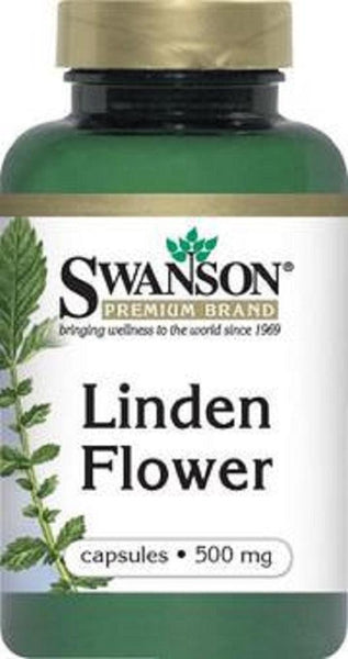 Swanson Linden Flower 500mg 180 Capsules