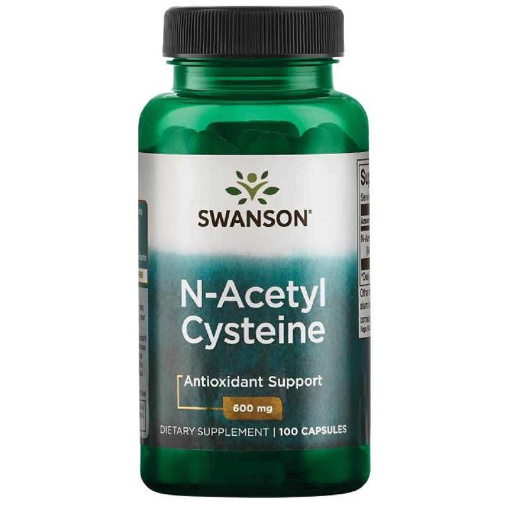 Swanson N-Acetyl Cysteine 600MG 100 Capsules