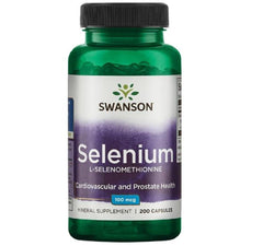 Swanson Selenium L-Selenomethionine 100 mcg 200 Capsules