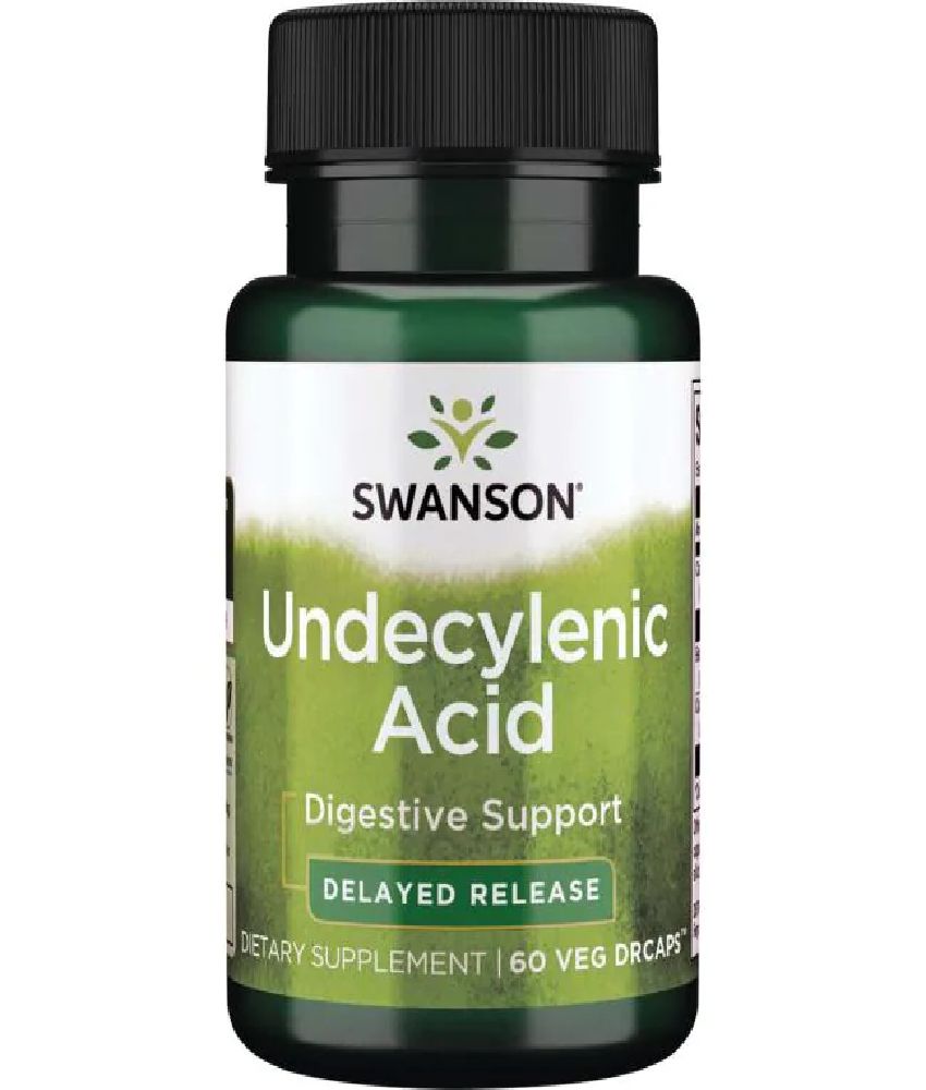 Swanson Undecylenic Acid 60 Veg Capsules