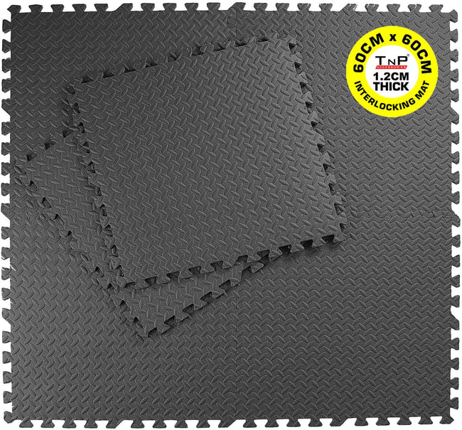 TnP Accessories 1.2cm Thick Interlocking EVA Foam Floor Mats