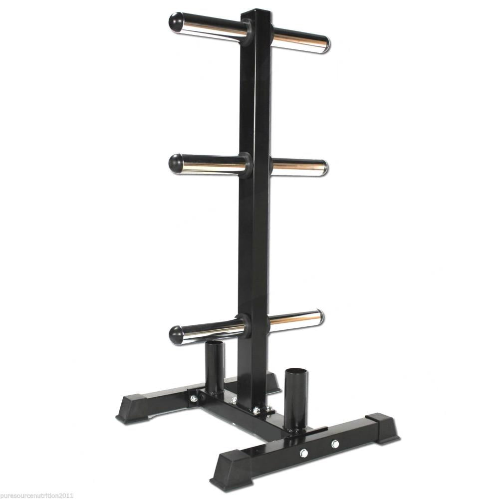 TnP Accessories 2” Olympic Weight Plate Tree & Bar Rack
