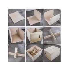 TnP Accessories 3 in 1 Wooden Plyo Box - 76cm x 50cm x 60cm-Plyometric Boxes-londonsupps