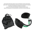 TnP Accessories Ankle Resistance Tube Set 20/30/35Lb Strength + Bag