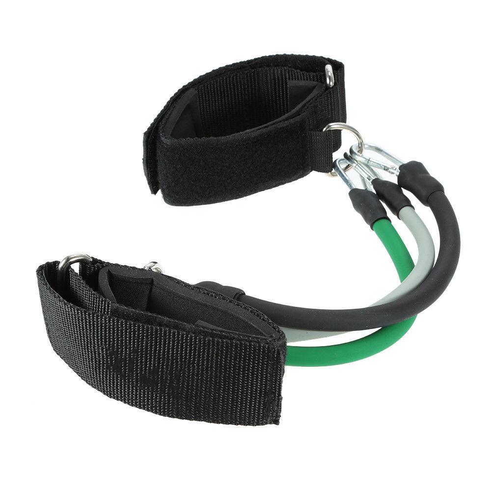 TnP Accessories Ankle Resistance Tube Set 20/30/35Lb Strength + Bag