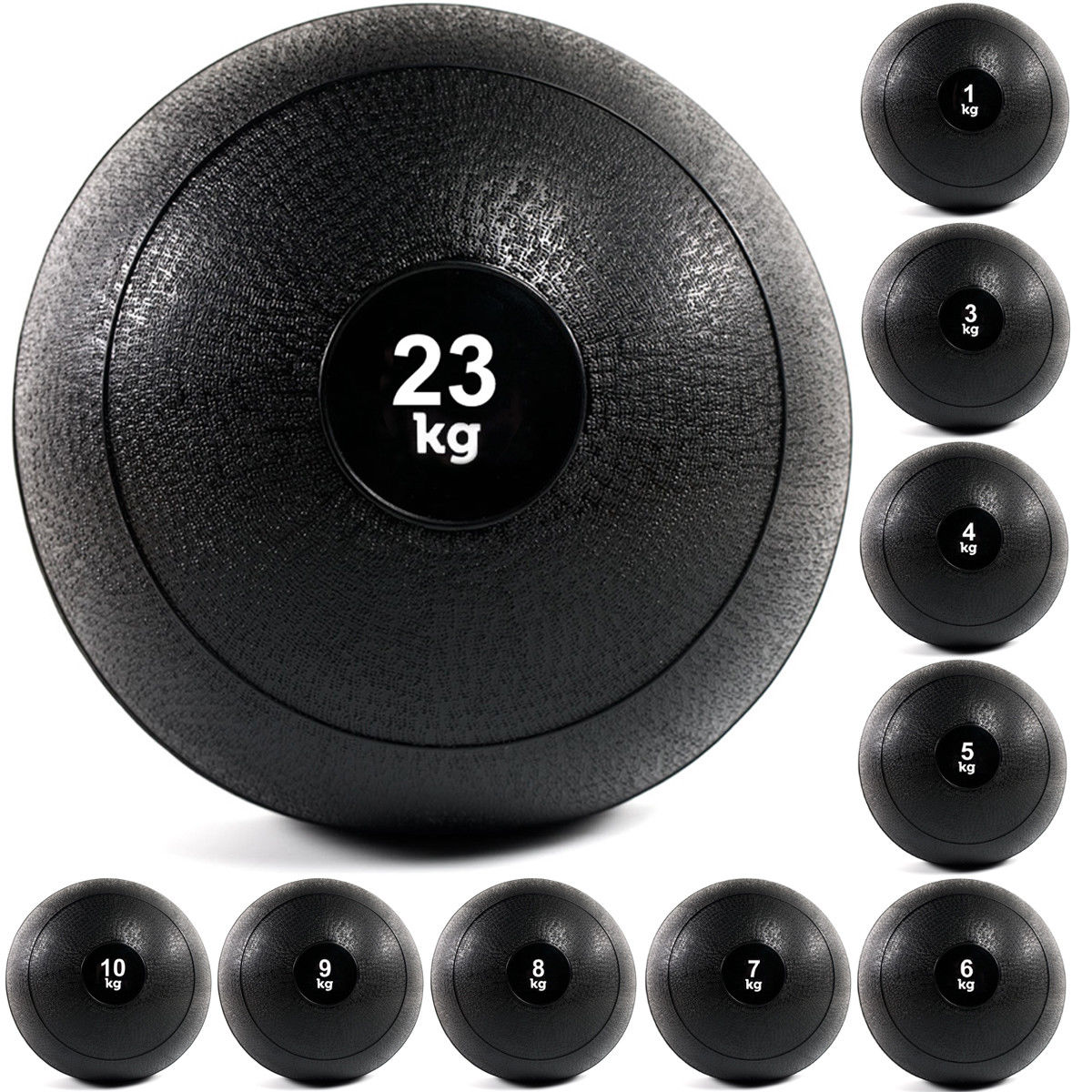 TnP Accessories Black Slam Balls 3kg - 50kg