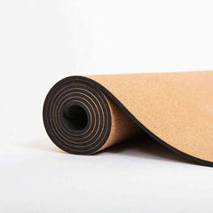 TnP Accessories Cork Yoga Mat 183*61*0.6cm-Yoga Massage & Pilates-londonsupps
