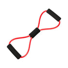 TnP Accessories Figure 8 Resistance Band Pair Red – individual band shown, view 1