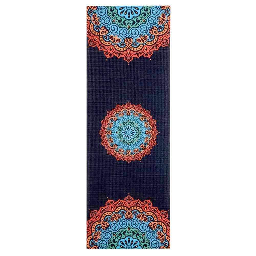 TnP Accessories Mandala PVC Yoga Mat 6mm-Yoga Massage & Pilates-londonsupps