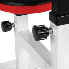 TnP Accessories Preacher Curl Bench Red/Black XQCB -02-Benches & Multigyms-londonsupps
