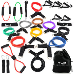 TnP Accessories Resistance Tube Sets-Resistance Training-londonsupps