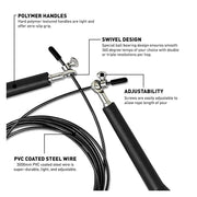 TnP Accessories Speed Cable Skipping Rope-Functional Training-londonsupps