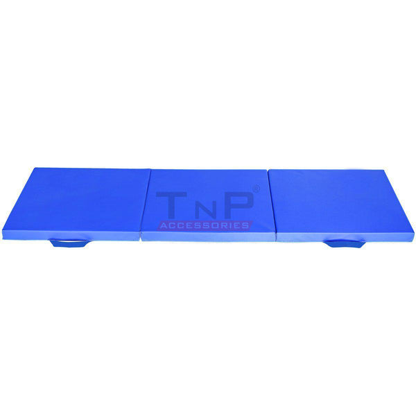 TnP Accessories Tri-Fold Mat 180*60*5cm - Dark Blue-Tri Fold Mat-londonsupps