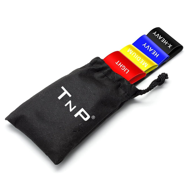 TnP Accessories® Resistance Loop Set with Carry Bag-Resistance Training-londonsupps