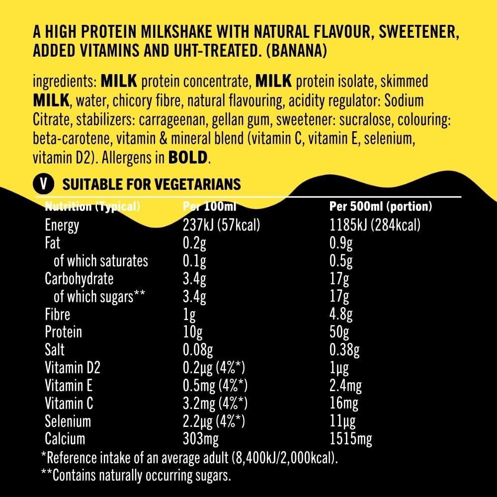 UFIT Protein RTD 8x500ml