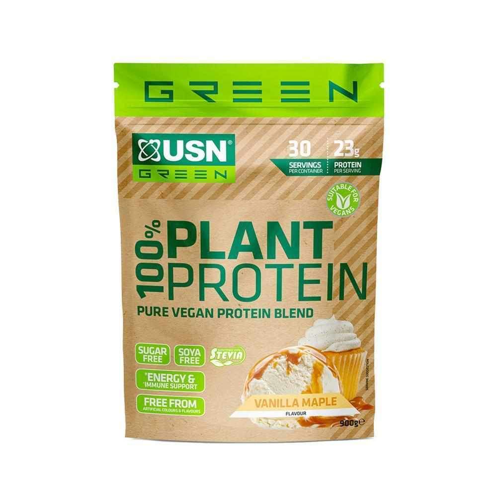 USN 100% Plant Protein 900g Powder-Vegan Nutrition-londonsupps
