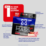 USN Hyperbolic Mass gH 6kg Powder