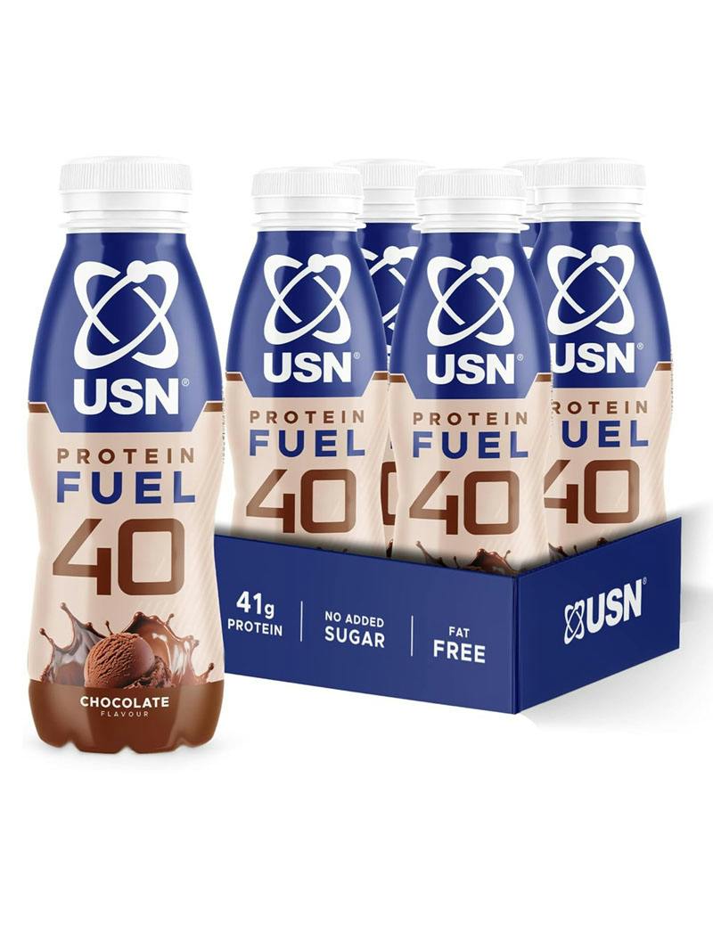 USN Protein Fuel 40 RTD 6 x 500ml High Protein Ready To Drink Shake