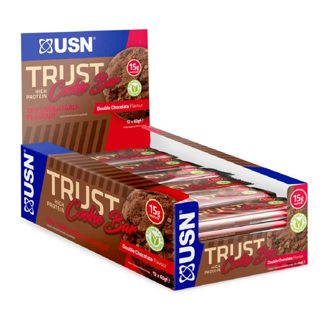 USN Trust Cookie Bar 12x60g