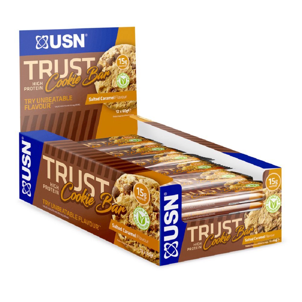 USN Trust Cookie Bar 12x60g