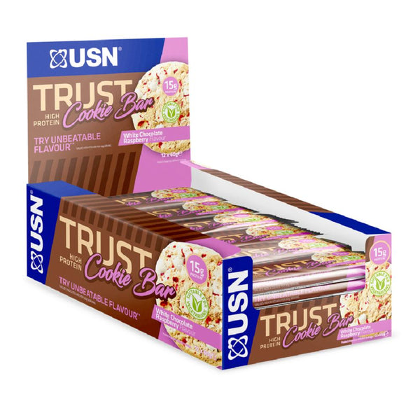 USN Trust Cookie Bar 12x60g