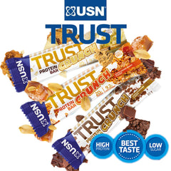USN Trust Crunch Bars 12x60g