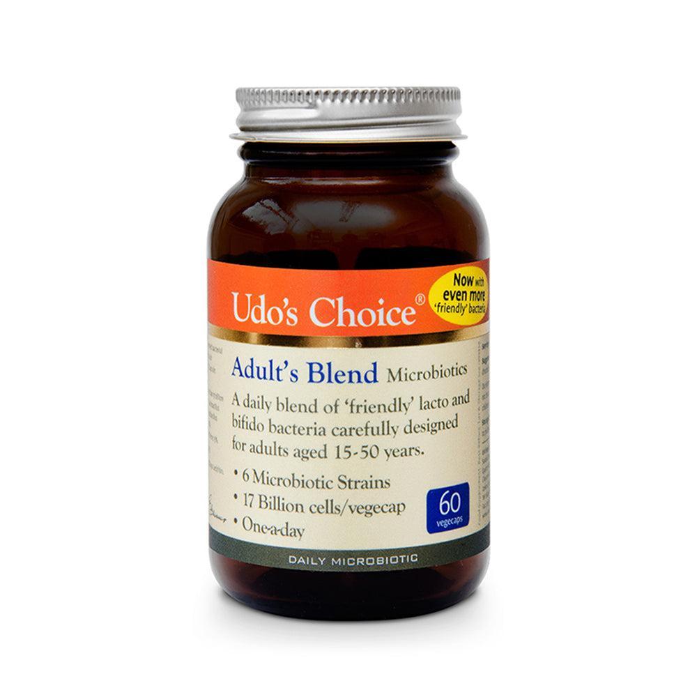 Udo's Choice Adults Blend Microbiotics 60 VCaps