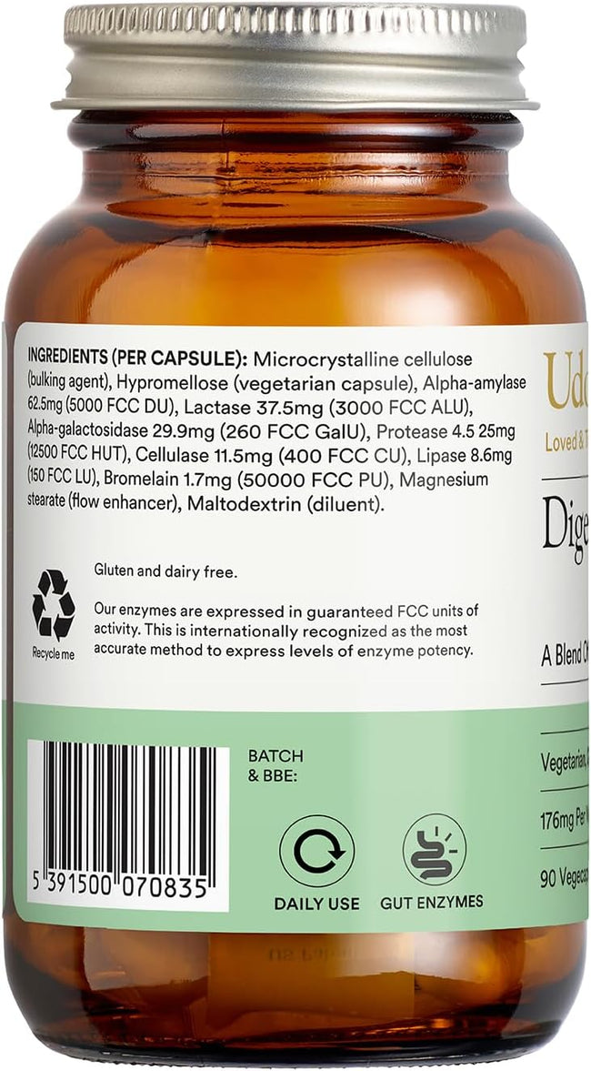Udo's Choice Digestive Enzyme Blend 60 VCapsules