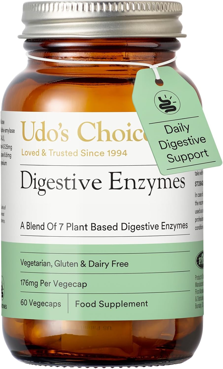 Udo's Choice Digestive Enzyme Blend 60 VCapsules