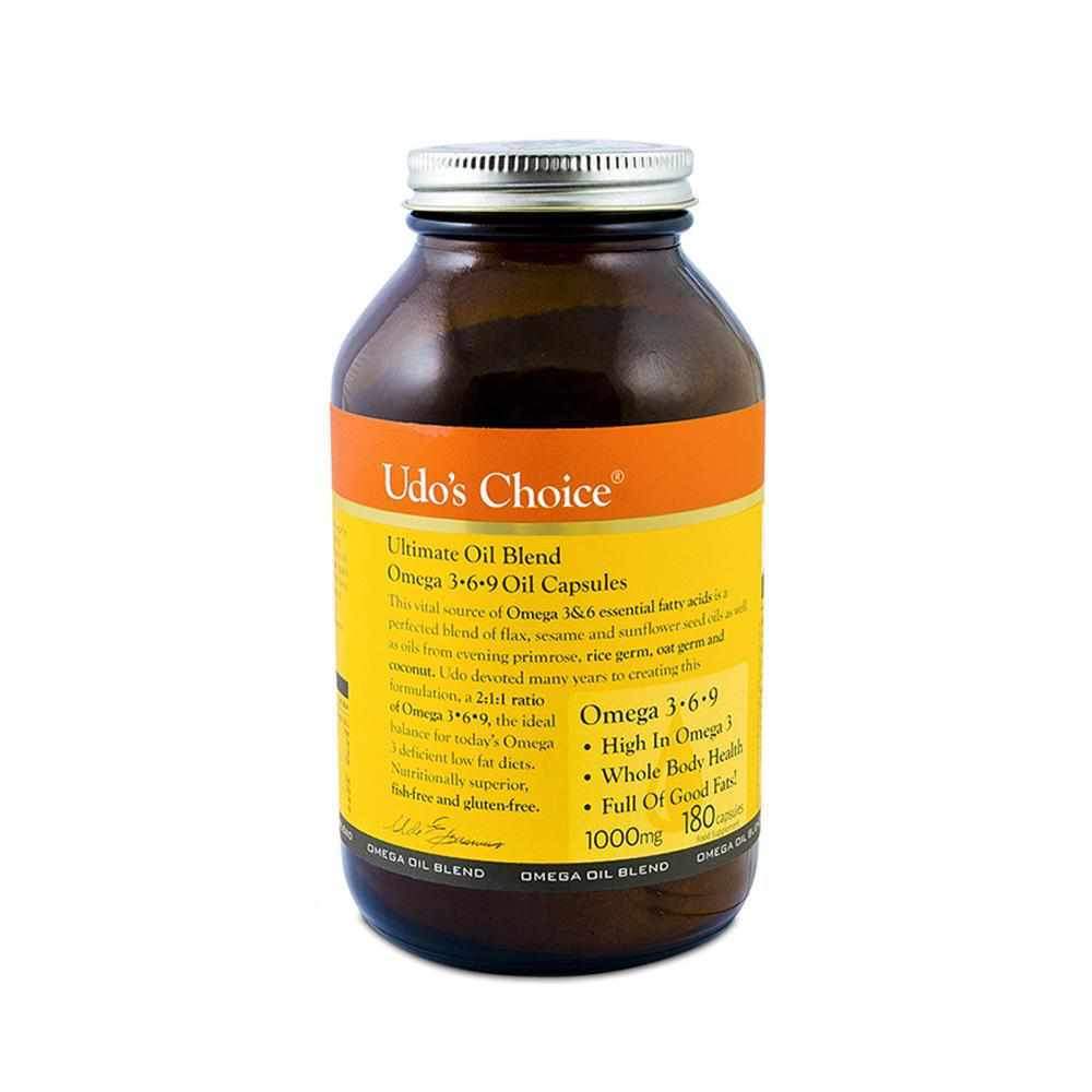 Udo's Choice Ultimate Oil Blend 180 Capsules-EFA's & Oils-londonsupps