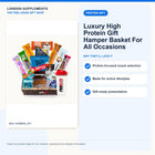 Luxury High Protein Gift Hamper Basket For All Occasions – gift guide infographic