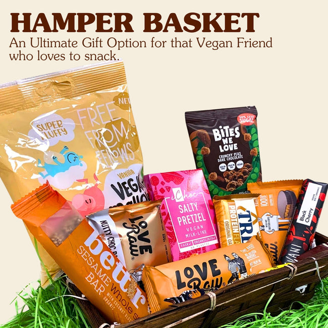 Vegan Hamper Basket- 14 Items