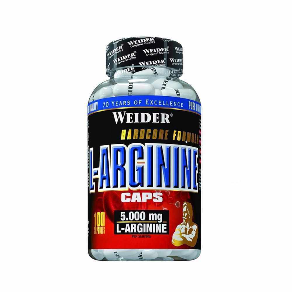 Weider Nutrition L Arginine 100 Capsules-Amino Acids-londonsupps