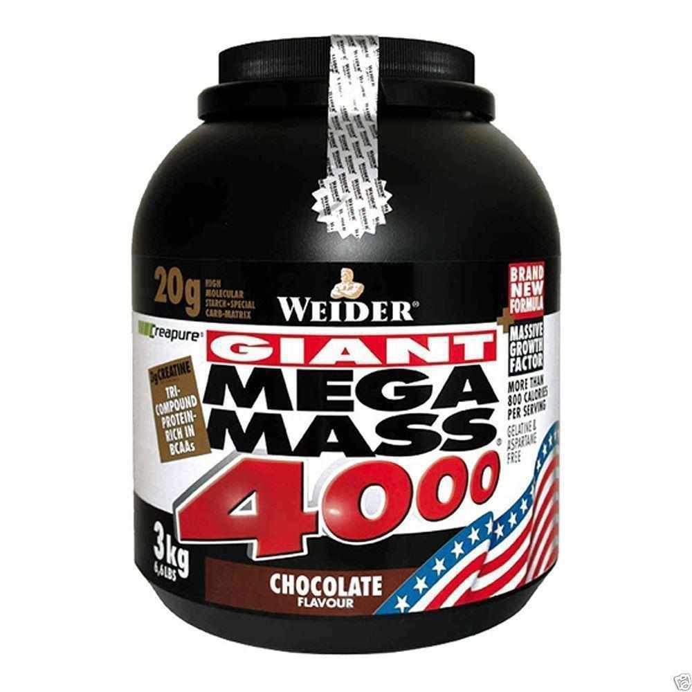 Weider Nutrition Mega Mass 4000 3kg Powder