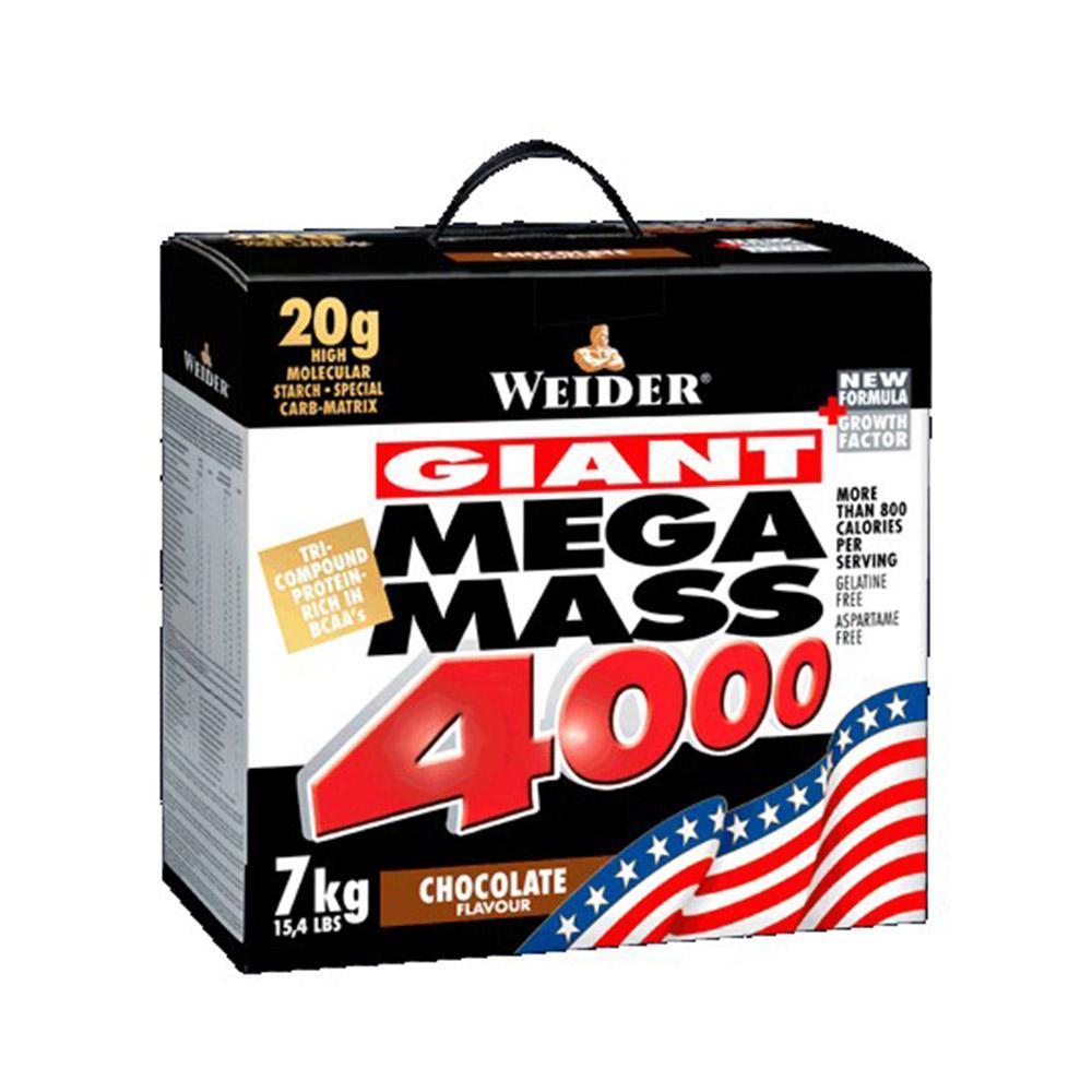 Weider Nutrition Mega Mass 4000 7kg Powder