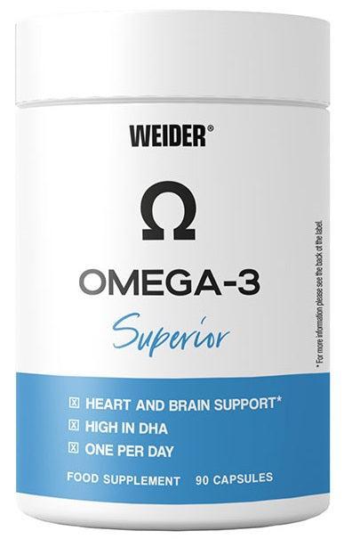 Weider Nutrition Omega 3 Superior 1000mg - 90 Capsules