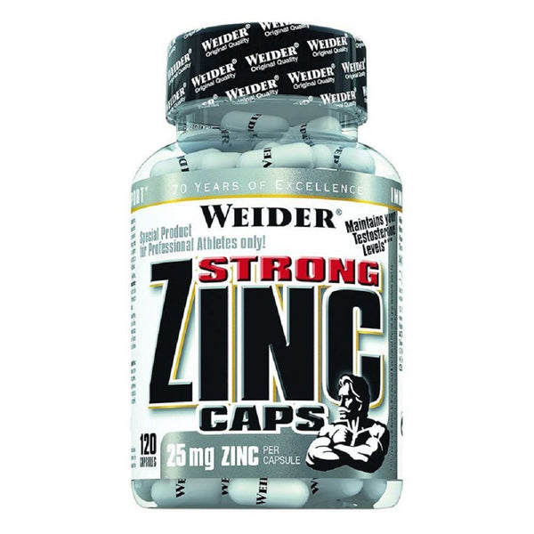 Weider Nutrition Strong Zinc 120 Capsules