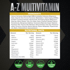 XCelerate Nutrition A-Z Multi Vitamins & Minerals Tablets
