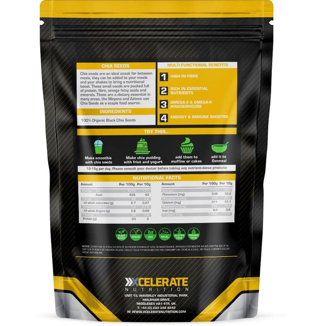 XCelerate Nutrition Chia Seeds