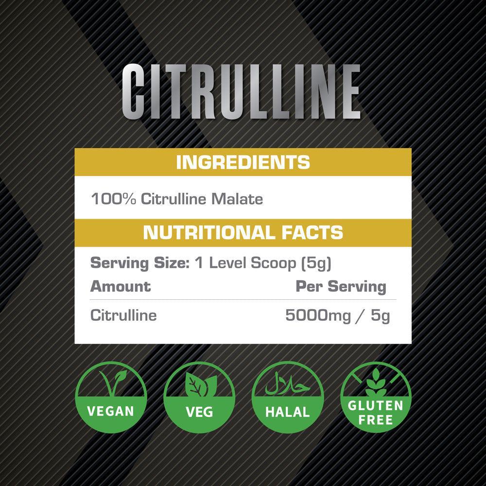 XCelerate Nutrition Citrulline Powder